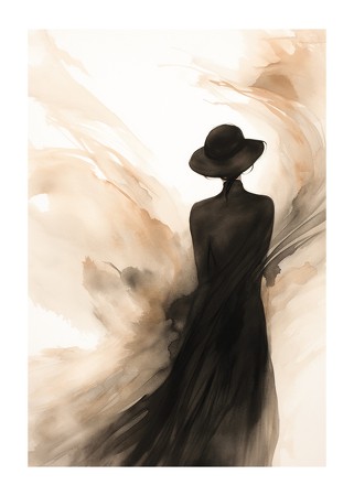  Silhouette Of A Woman No2