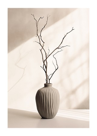  Flower Pot And Branch No2